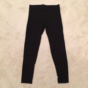 CS Pink black cotton leggings